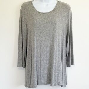 Kaktus 3/4 Length Sleeve Tunic Top Womens Large